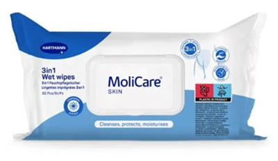 Molicare Skin 3 in1 Wet Wipes