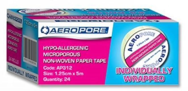 Microporous Paper Tape - 1.25cmx5m
